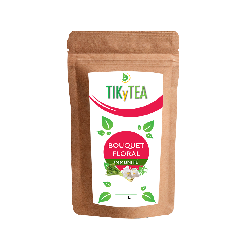 BOUQUET FLORAL - Fleur de Jasmin & Citronnelle - TikyTea