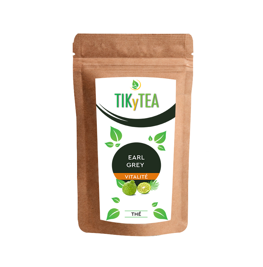 EARL GREY - Bergamote & Thé Noir - BIO - TikyTea