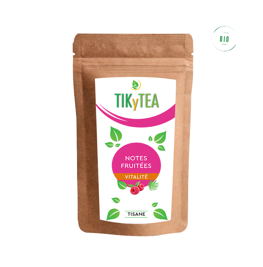 NOTES FRUITÉES - Cerise & Framboise - BIO - TikyTea