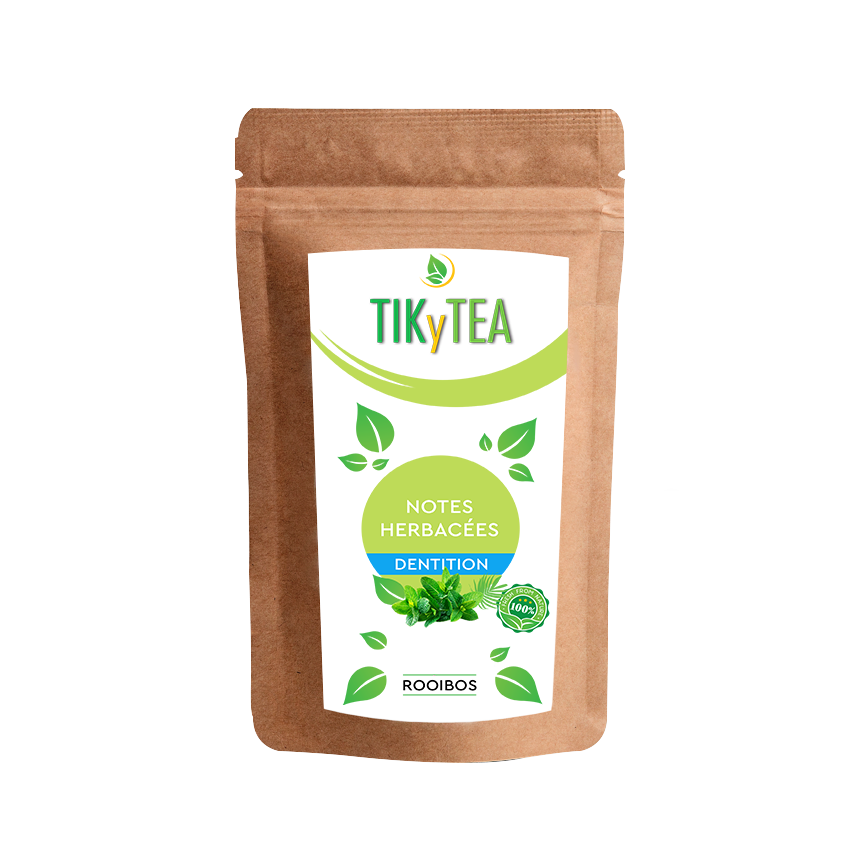 NOTES HERBACÉES - Menthe poivrée & Rooibos - TikyTea