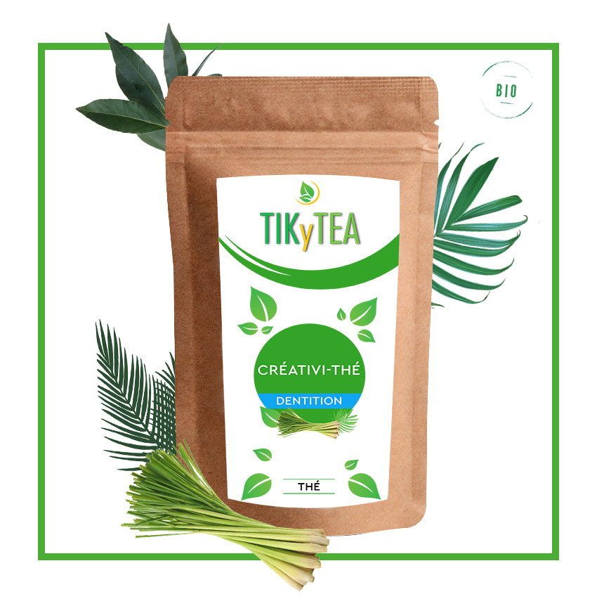 CRÉATIVI-THÉ - Thé Noir & Citronnelle - BIO