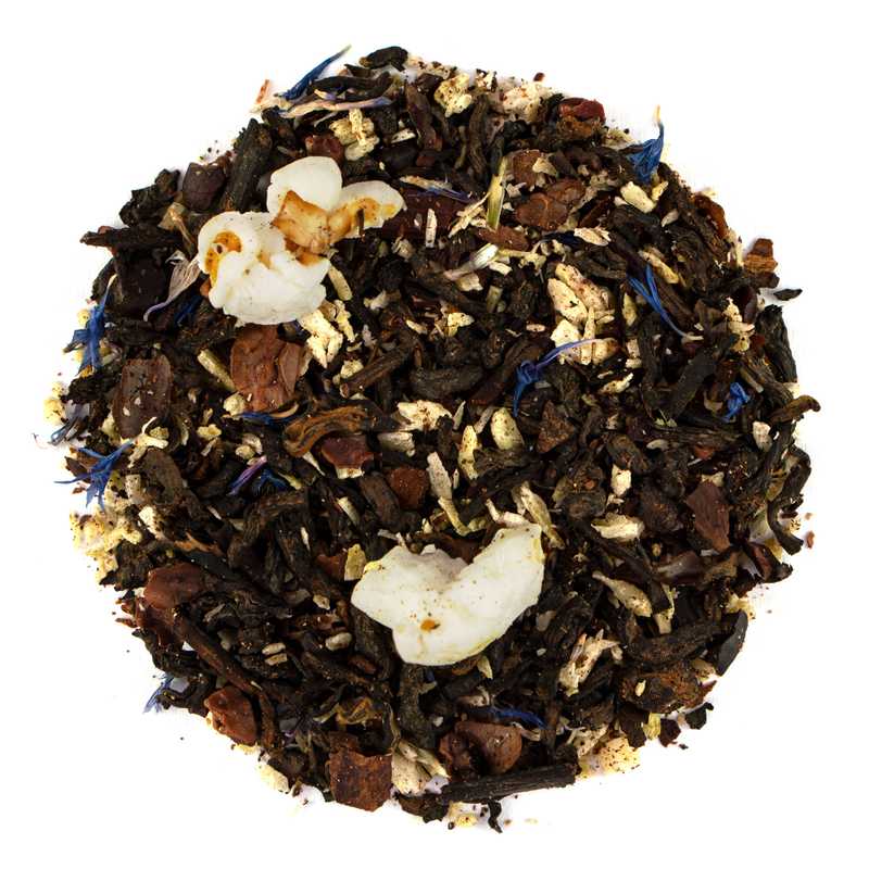 THÉ SOUFFLÉ - Thé Pu Erh & Fleur de Bleuet - BIO