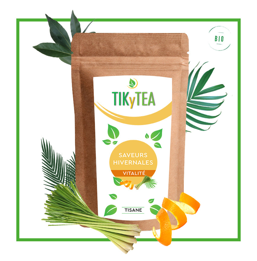 SAVEURS HIVERNALES - Citronnelle & Orange - BIO