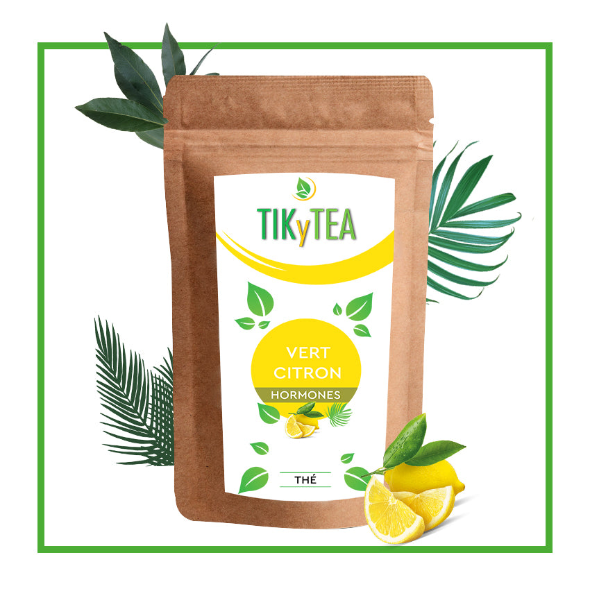 VERT CITRON - Thé vert & Citron