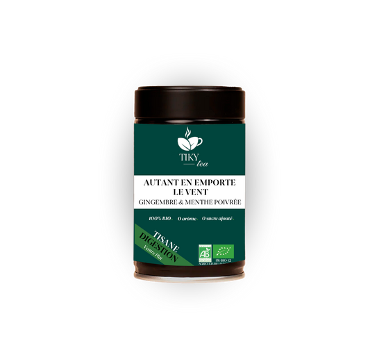 AUTANT EN EMPORTE LE VENT - Menthe poivrée & Gingembre - BIO