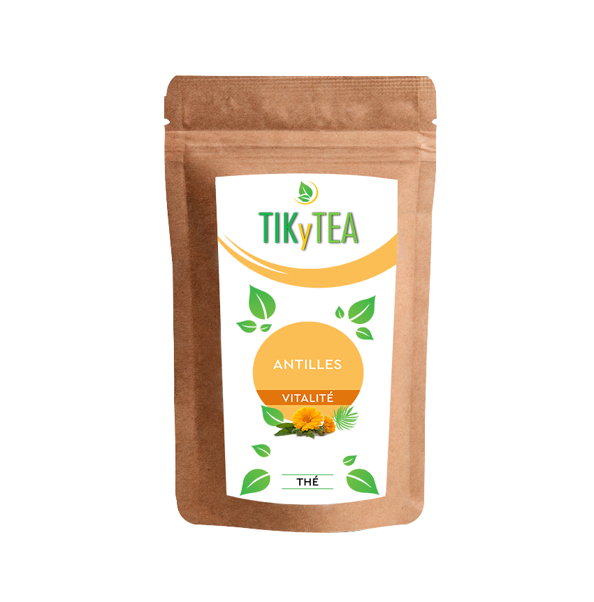 ANTILLES - Thé noir & Fleur de souci - BIO - TikyTea