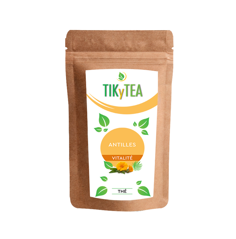 ANTILLES - Thé noir & Fleur de souci - BIO - TikyTea