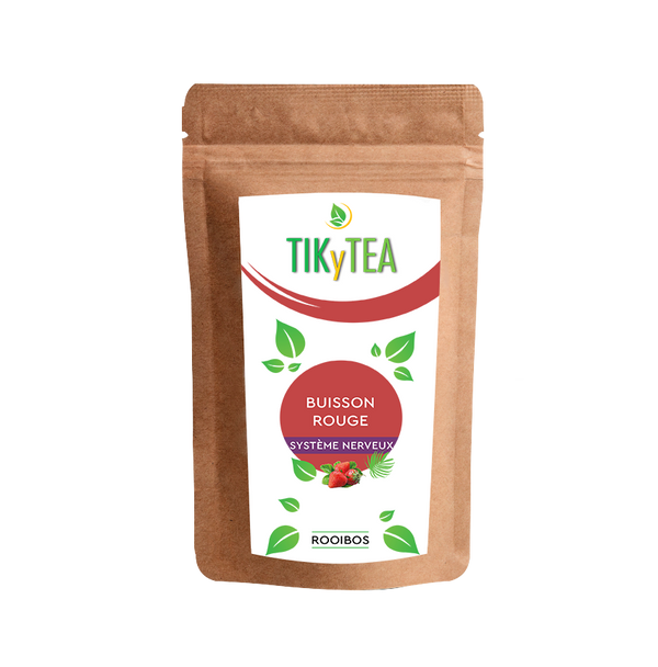 BUISSON ROUGE - Rooibos & Fraise - TikyTea