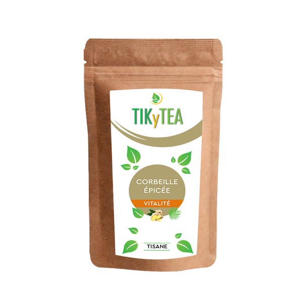 CORBEILLE ÉPICÉE - Gingembre - BIO - TikyTea