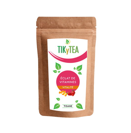 ÉCLAT DE VITAMINES - Orange & Fraise - BIO - TikyTea