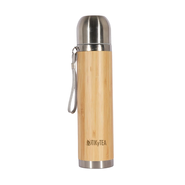 Thermos bambou - Thermos de voyage Bamboo - TikyTea