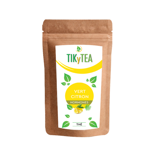 VERT CITRON - Thé vert & Citron - TikyTea