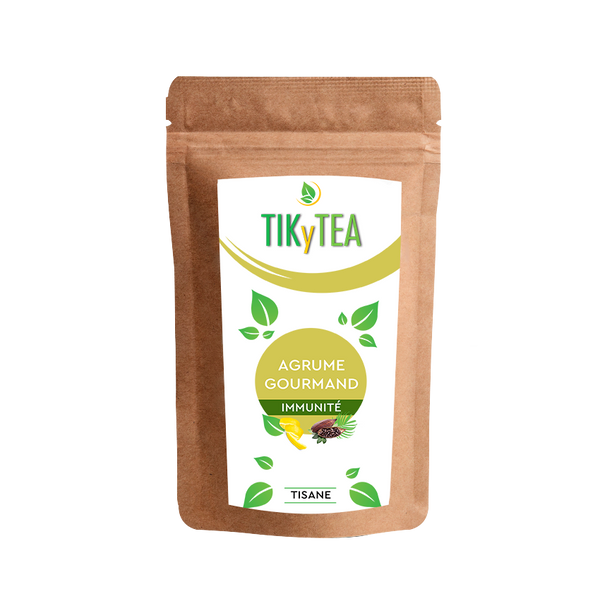 AGRUME GOURMAND - Citron & Cacao - BIO - TikyTea