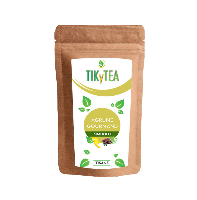 AGRUME GOURMAND - Citron & Cacao - BIO - TikyTea