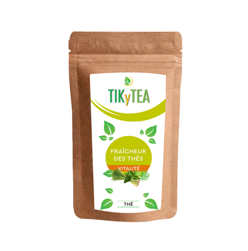 FRAÎCHEUR DES THÉS - Citronnelle & Menthe - BIO - TikyTea