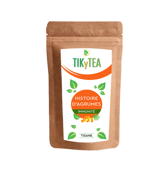 HISTOIRE D'AGRUMES - Mandarine & Orange - BIO - TikyTea