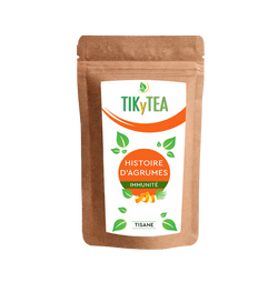 HISTOIRE D'AGRUMES - Mandarine & Orange - BIO - TikyTea