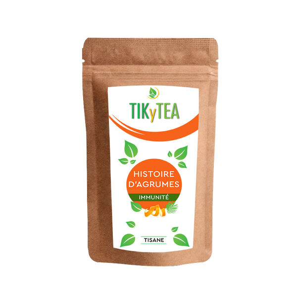 HISTOIRE D'AGRUMES - Mandarine & Orange - BIO - TikyTea