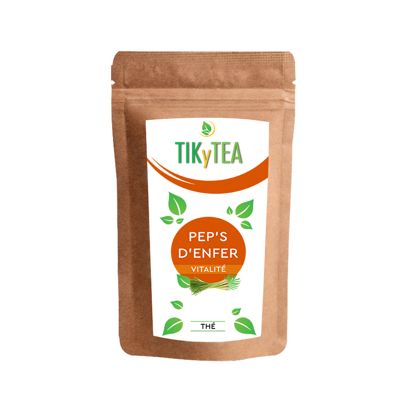 PEP'S D'ENFER - Rooibos & Citronnelle - TikyTea