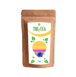 THÉ SOUFFLÉ - Thé Pu Erh & Fleur de Bleuet - BIO - TikyTea