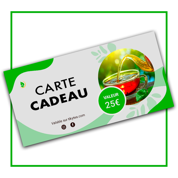 Carte cadeau TIKYTEA - TikyTea