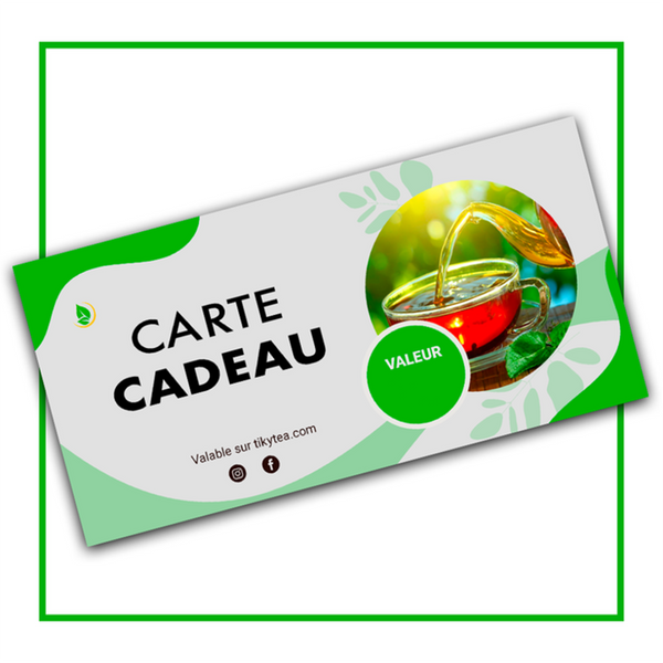 Carte cadeau TIKYTEA - TikyTea